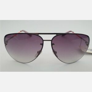 Marc Jacobs Aviator Sunglasses MMJ204/S Unisex Chrome • Purple Gradient